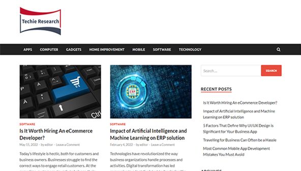 Investigación técnica (techieresearch.com)