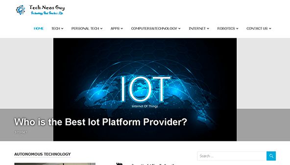 Специалист по техническим новостям (technewsguy.com)