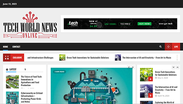 Noticias del mundo tecnológico en línea (techworldnewsonline.com)