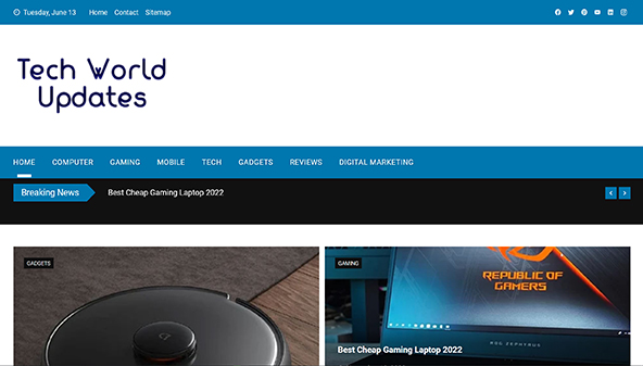 Actualizaciones del mundo de la tecnología (techworldupdates.com)