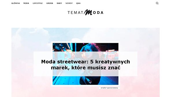 Fashion theme (tematmoda.pl)