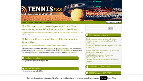 Tennis rss (tennisrss.nl)