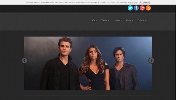 Щоденники вампіра (the-vampirediaries.cz)