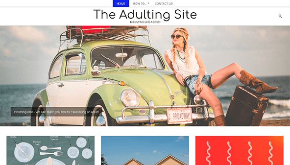Die Website für Erwachsene (theadultingsite.com)