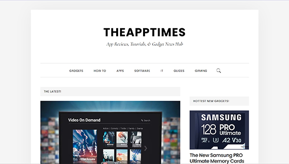 Время работы приложения (theapptimes.com)