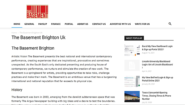 thebasement.uk.com