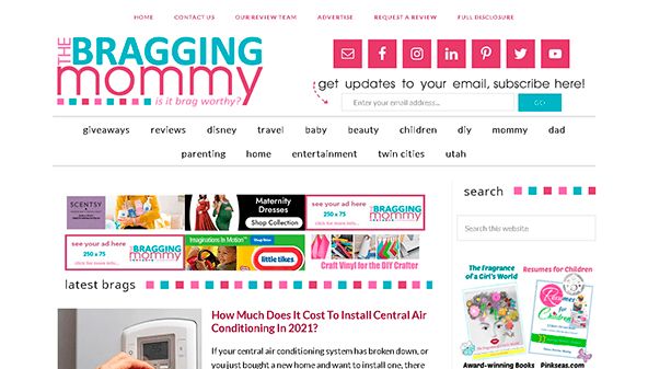 Den skrytande mamman (thebraggingmommy.com)