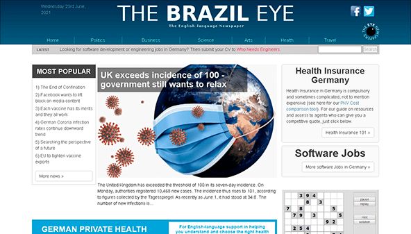 O olho do Brasil (thebrazileye.com)