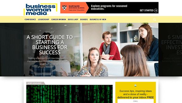 Verslo moteris žiniasklaida (thebusinesswomanmedia.com)