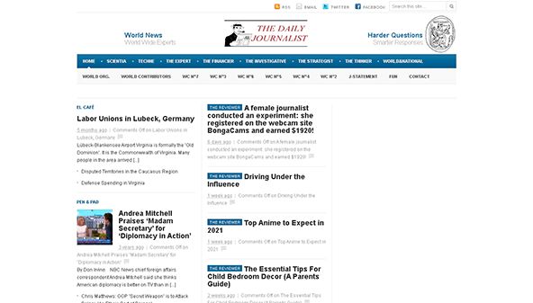 Den dagliga journalisten (thedailyjournalist.com)