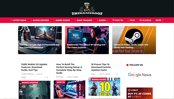 thegameroof.com