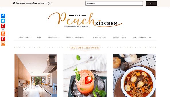 Персикова кухня (thepeachkitchen.com)