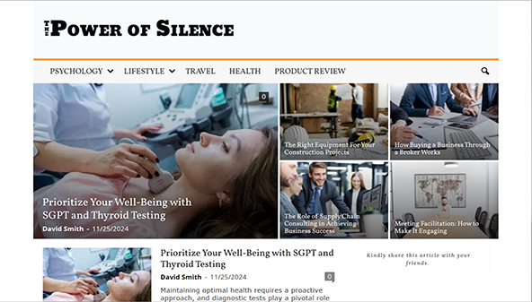 thepowerofsilence.co