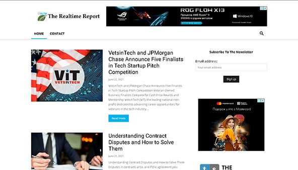 Realaus laiko ataskaita (therealtimereport.com)