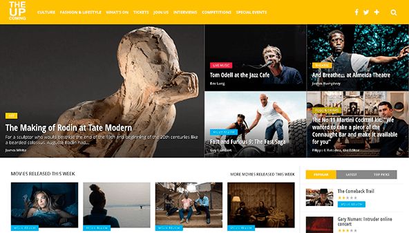 Le prochain (theupcoming.co.uk)