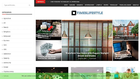 Times életmód (timeslifestyle.net)