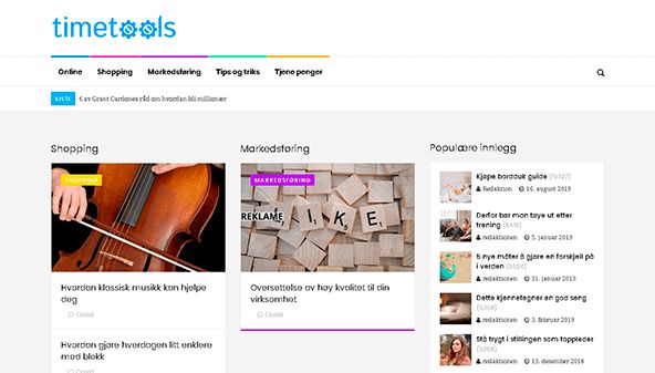 timetools.no