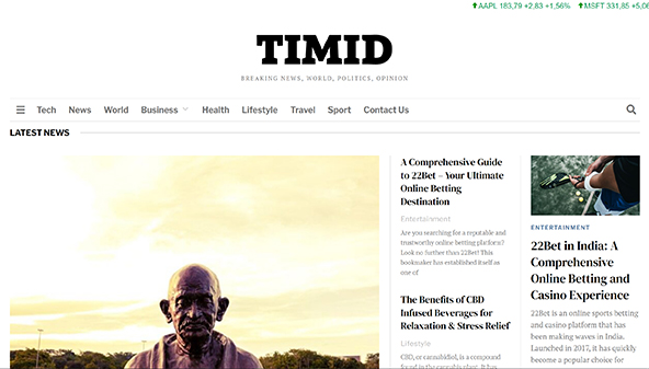 Timid (timid.in)