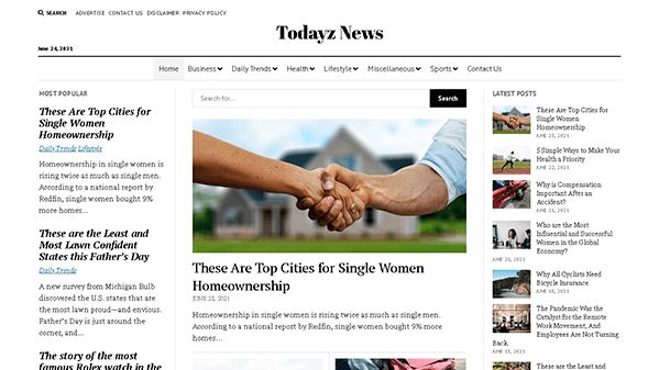 Todayz hírek (todayznews.com)