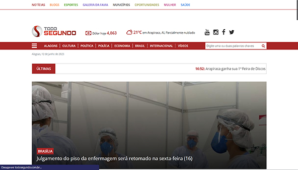 Każda sekunda (todosegundo.com.br)