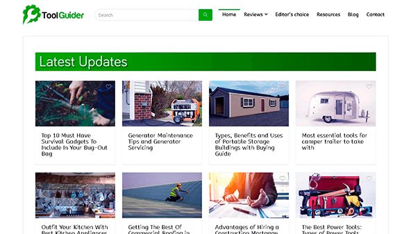 Напрямна інструменту (toolguider.com)