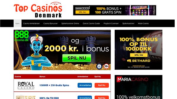 Topp kasinoer i Danmark (topcasinosdenmark.com)