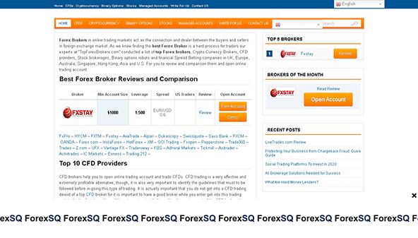 Forex bróker vélemények (topforexbrokers.com)