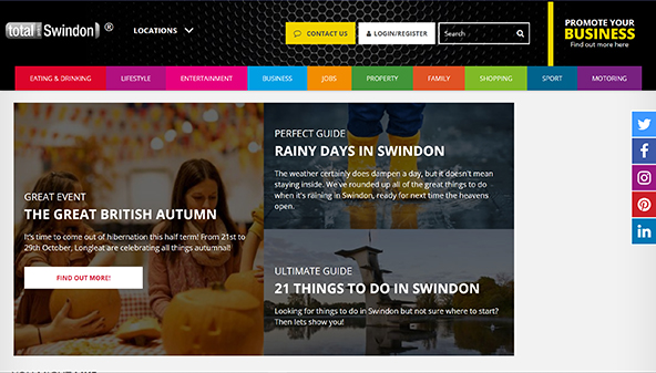 Total guide till Swindon (totalswindon.com)