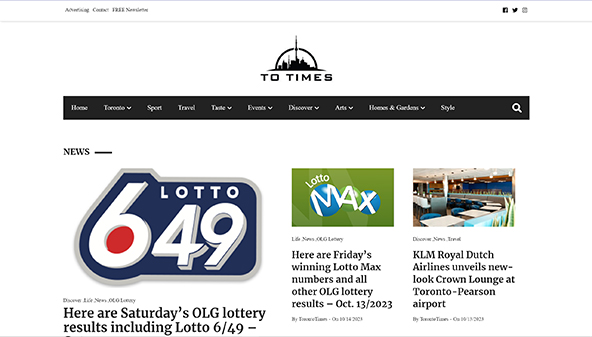 Toronton ajat (totimes.ca)