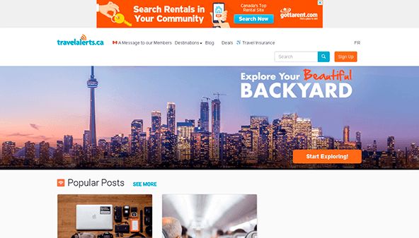 Alertas de viaje (travelalerts.ca)