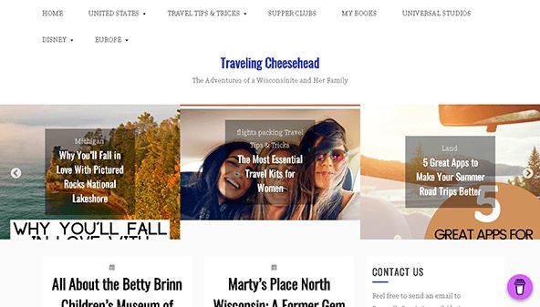 Utazó sajtfejű (travelingcheesehead.com)