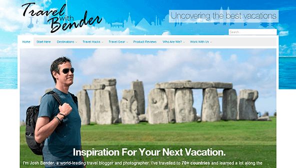 Подорож із бендером (travelwithbender.com)
