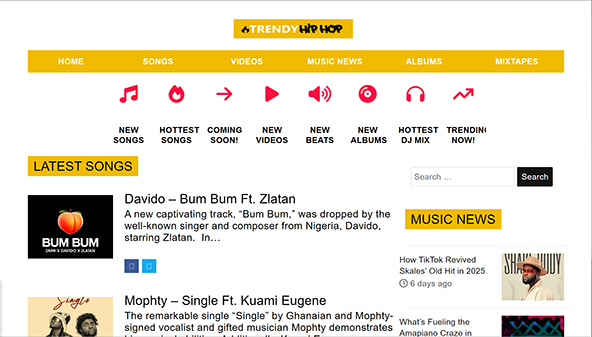 trendyhiphop.com
