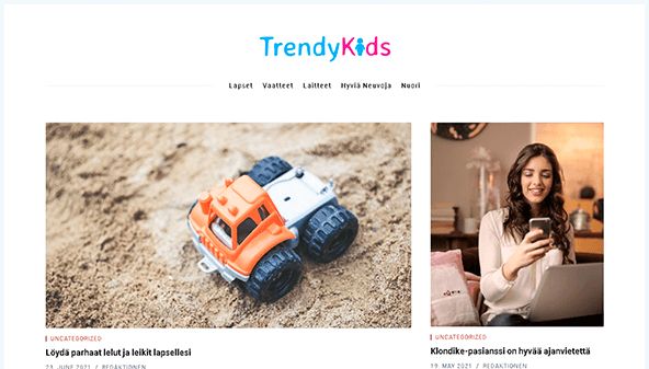 Модные дети (trendykids.fi)