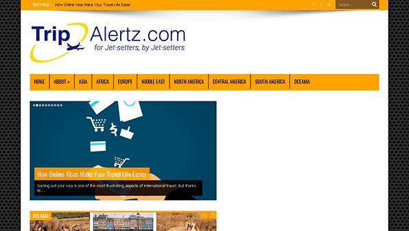 Alerta de viagemz (tripalertz.com)