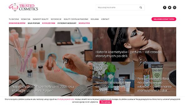 Cosméticos de Confiança (trustedcosmetics.pl)