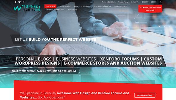 Сайт-хаб под ключ (turnkeywebsitehub.com)