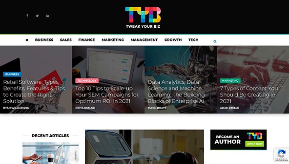 Pataisykite savo verslą (tweakyourbiz.com)
