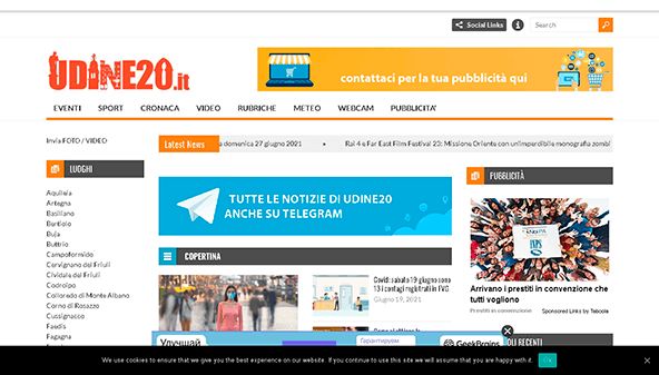 Udine 20 (udine20.it)