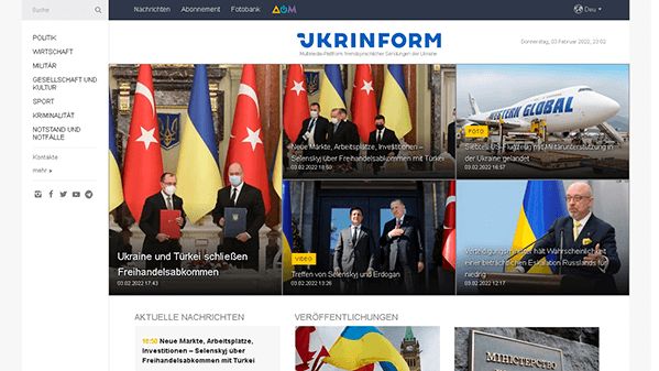 Ukrinform (Deutschland) (ukrinform.de)