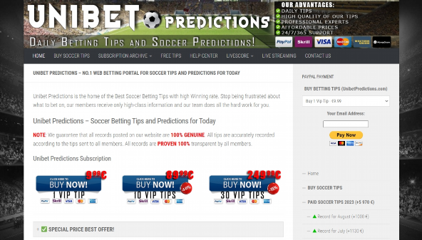 unibetpredictions.com