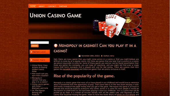 Unionin kasinopeli (uniogame.com)