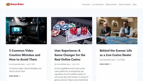 unogamerules.com