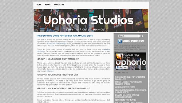 Uphoria studiot (uphoriastudios.com)