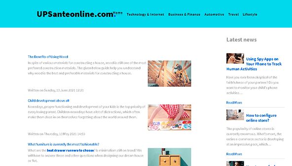 Upp sante online (upsanteonline.com)