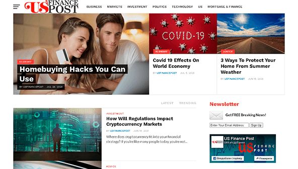Yhdysvaltain taloushallinnon virka (usfinancepost.com)