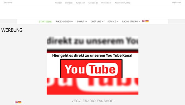 Rádio vegetariano (veggieradio.de)