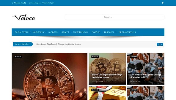 Скорость (veloceinternational.com)