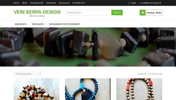 Veri Serpa dizainas (veriserpa.com)