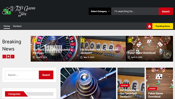 Vip kasino vinkkejä (vipcasinotips.com)